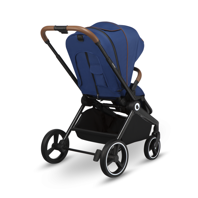 Lionelo Mika 2 es 1 Blue Navy — carrito multifuncional