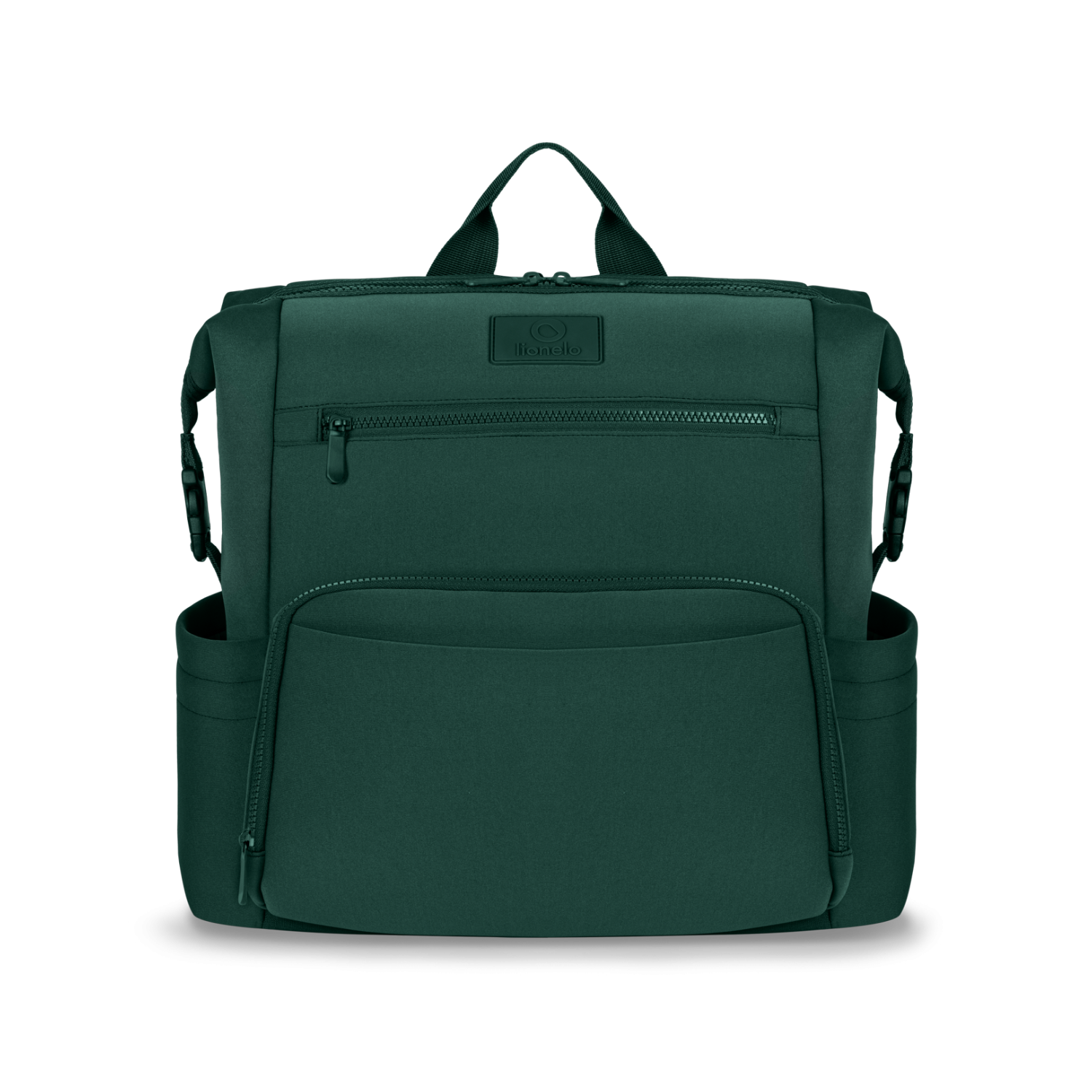 Lionelo Cube Green Forest — mochila para carrito