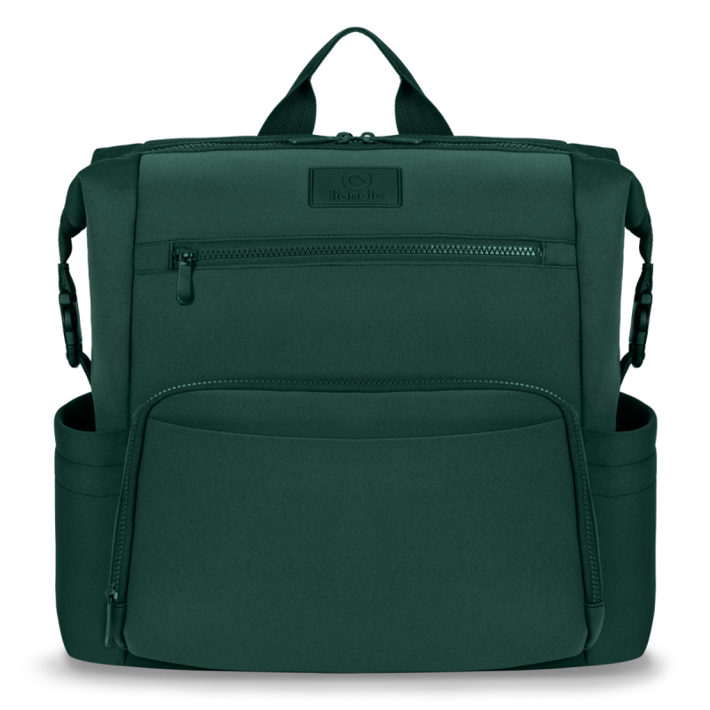 Lionelo Cube Green Forest — mochila para carrito