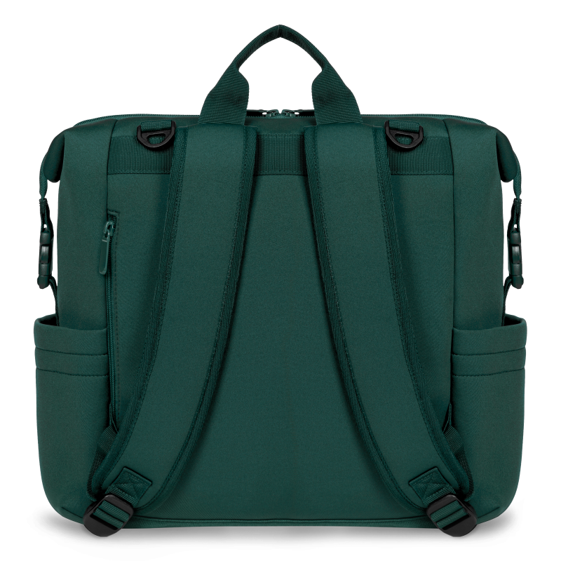 Lionelo Cube Green Forest — mochila para carrito