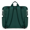 Lionelo Cube Green Forest — mochila para carrito