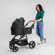 Lionelo Mari Tour 2en1 Black Onyx — carrito multifuncional