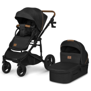 Lionelo Mari Tour 2en1 Black Onyx — carrito multifuncional