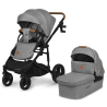 Lionelo Mari Tour 2w1 Grey Stone — carrito multifuncional