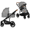 Lionelo Mari Tour 2w1 Grey Stone — carrito multifuncional