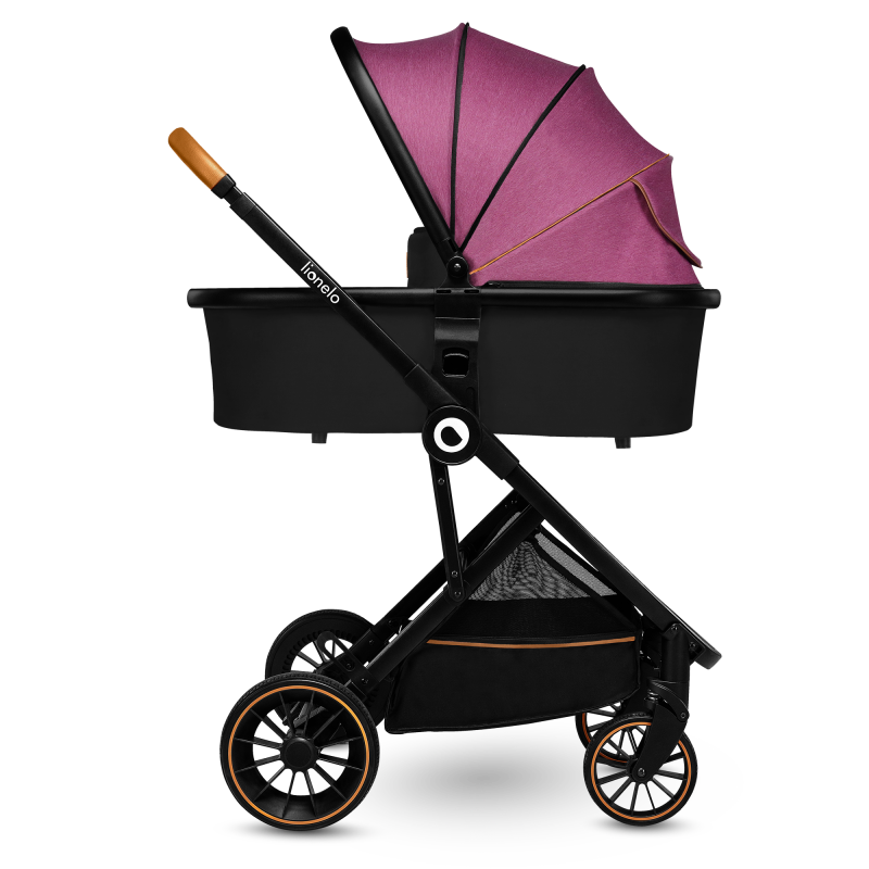 Lionelo Riya 2 w 1 Violet — carrito multifuncional