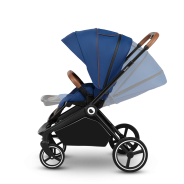 Lionelo Mika 2 es 1 Blue Navy — carrito multifuncional