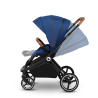 Lionelo Mika 2 es 1 Blue Navy — carrito multifuncional