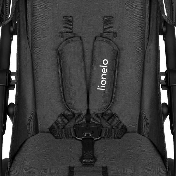 Lionelo Annet Plus Black Carbon — silla de paseo