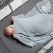 Lionelo Bamboo Blanket Grey — mantita de bambú