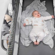 Lionelo Bamboo Swaddle Grey Stone — manta envolvente