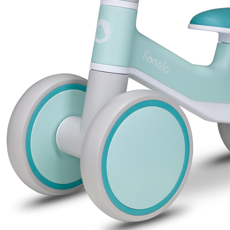 Lionelo Villy Green Turquoise — bicicleta de equilibrio