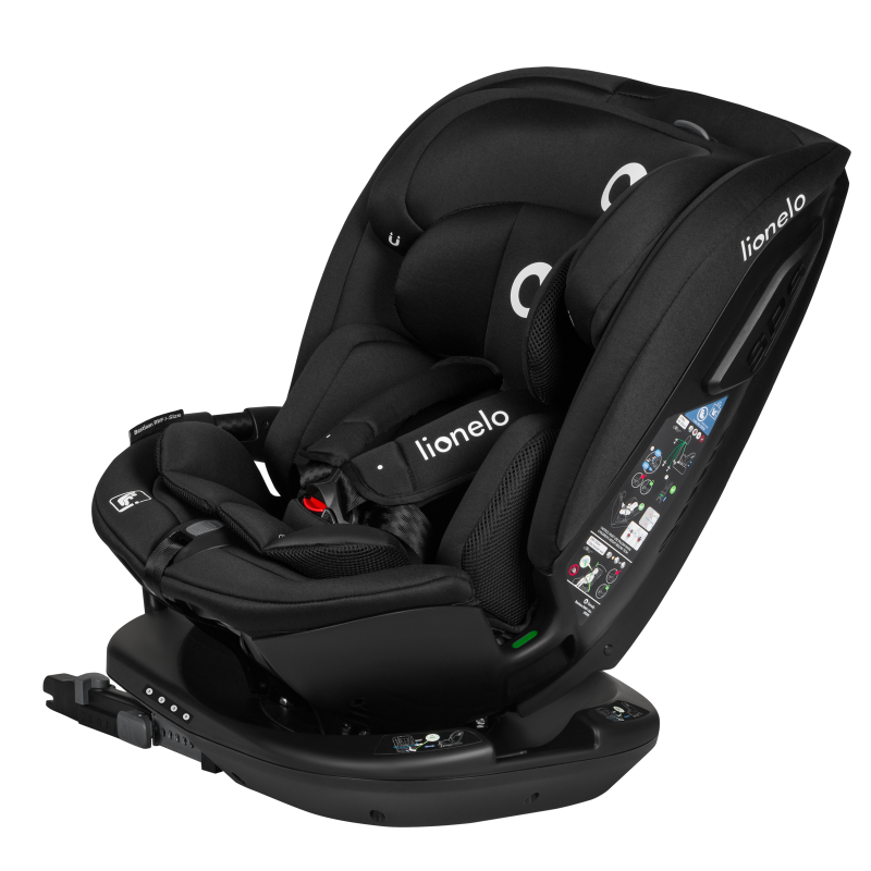 Lionelo Bastiaan RWF i-Size Black Carbon — Silla de coche