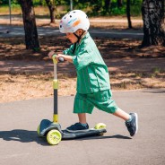 Lionelo Timmy Green Lime — scooter de equilibrio