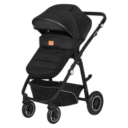 Lionelo Bianka 3en1 Black Onyx —  carrito multifuncional con silla de coche