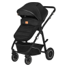 Lionelo Bianka 3en1 Black Onyx —  carrito multifuncional con silla de coche