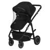 Lionelo Bianka 3en1 Black Onyx —  carrito multifuncional con silla de coche