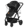 Lionelo Bianka 3en1 Black Onyx —  carrito multifuncional con silla de coche