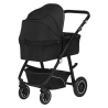 Lionelo Bianka 3en1 Black Onyx —  carrito multifuncional con silla de coche