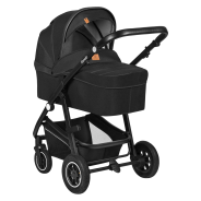 Lionelo Bianka 3en1 Black Onyx —  carrito multifuncional con silla de coche