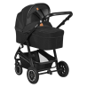 Lionelo Bianka 3en1 Black Onyx —  carrito multifuncional con silla de coche