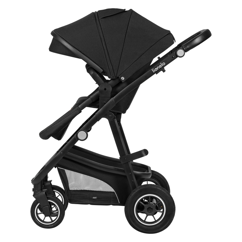 Lionelo Bianka 3en1 Black Onyx —  carrito multifuncional con silla de coche