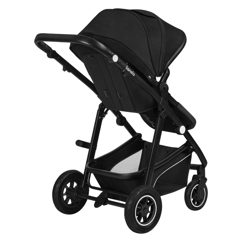 Lionelo Bianka 3en1 Black Onyx —  carrito multifuncional con silla de coche