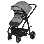 Lionelo Bianka 3en1 Grey Stone — carrito multifuncional con silla de coche