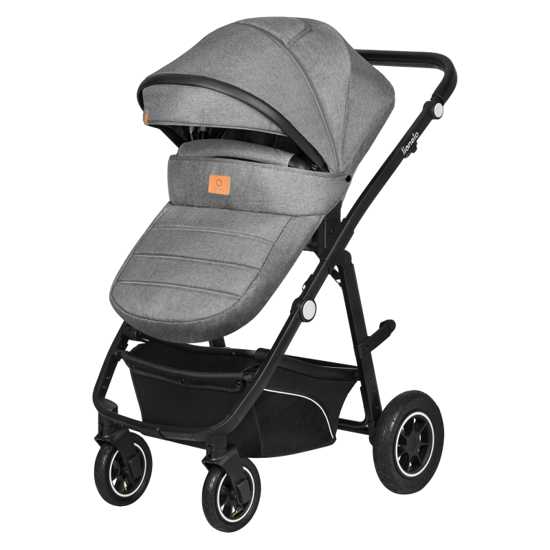 Lionelo Bianka 3en1 Grey Stone — carrito multifuncional con silla de coche