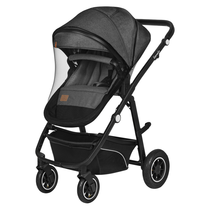 Lionelo Bianka 3en1 Grey Stone — carrito multifuncional con silla de coche