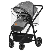 Lionelo Bianka 3en1 Grey Stone — carrito multifuncional con silla de coche