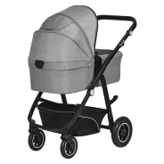 Lionelo Bianka 3en1 Grey Stone — carrito multifuncional con silla de coche