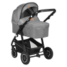 Lionelo Bianka 3en1 Grey Stone — carrito multifuncional con silla de coche