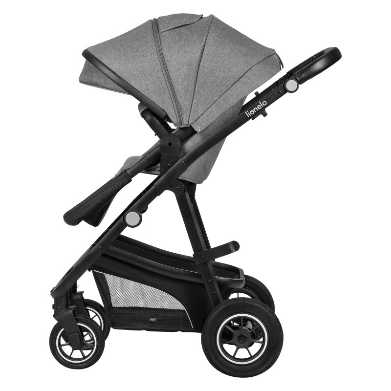 Lionelo Bianka 3en1 Grey Stone — carrito multifuncional con silla de coche