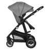 Lionelo Bianka 3en1 Grey Stone — carrito multifuncional con silla de coche