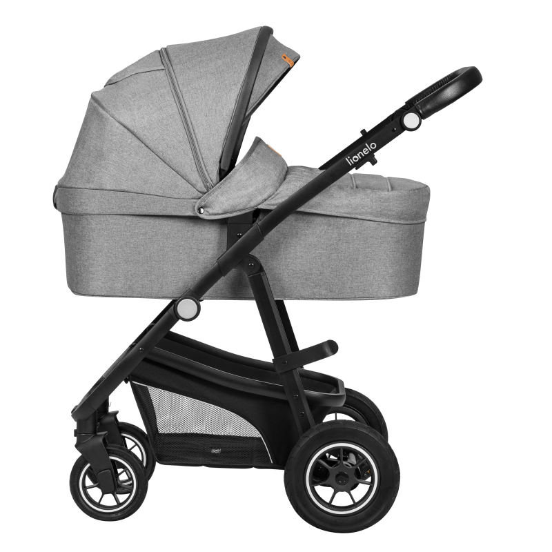 Lionelo Bianka 3en1 Grey Stone — carrito multifuncional con silla de coche