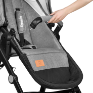 Lionelo Bianka 3en1 Grey Stone — carrito multifuncional con silla de coche