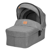 Lionelo Bianka 3en1 Grey Stone — carrito multifuncional con silla de coche