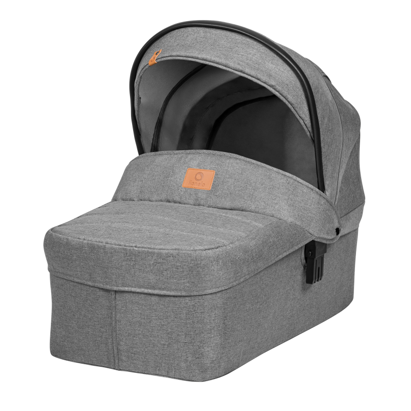 Lionelo Bianka 3en1 Grey Stone — carrito multifuncional con silla de coche