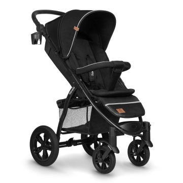 Lionelo Annet Tour Black Carbon — silla de paseo