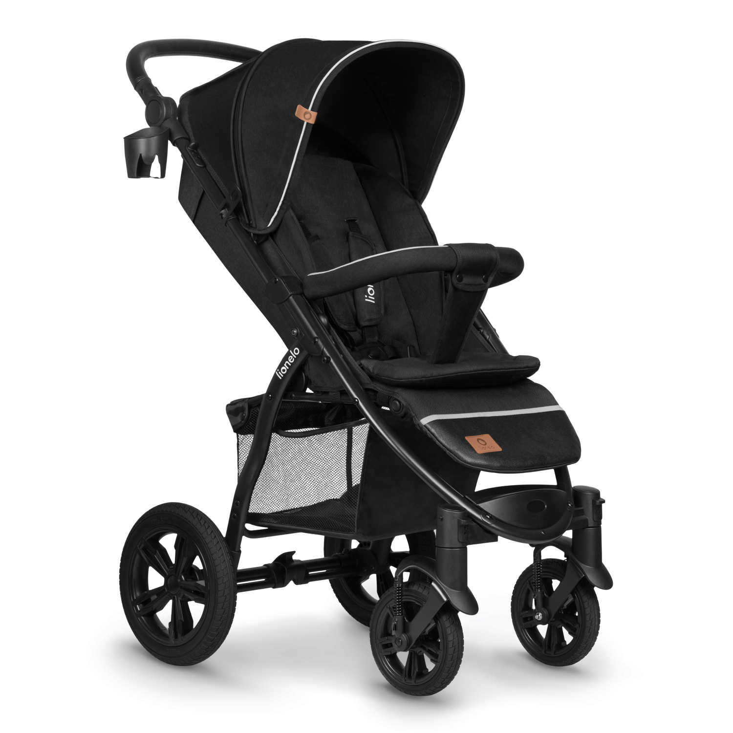 Lionelo Annet Tour Black Carbon — silla de paseo