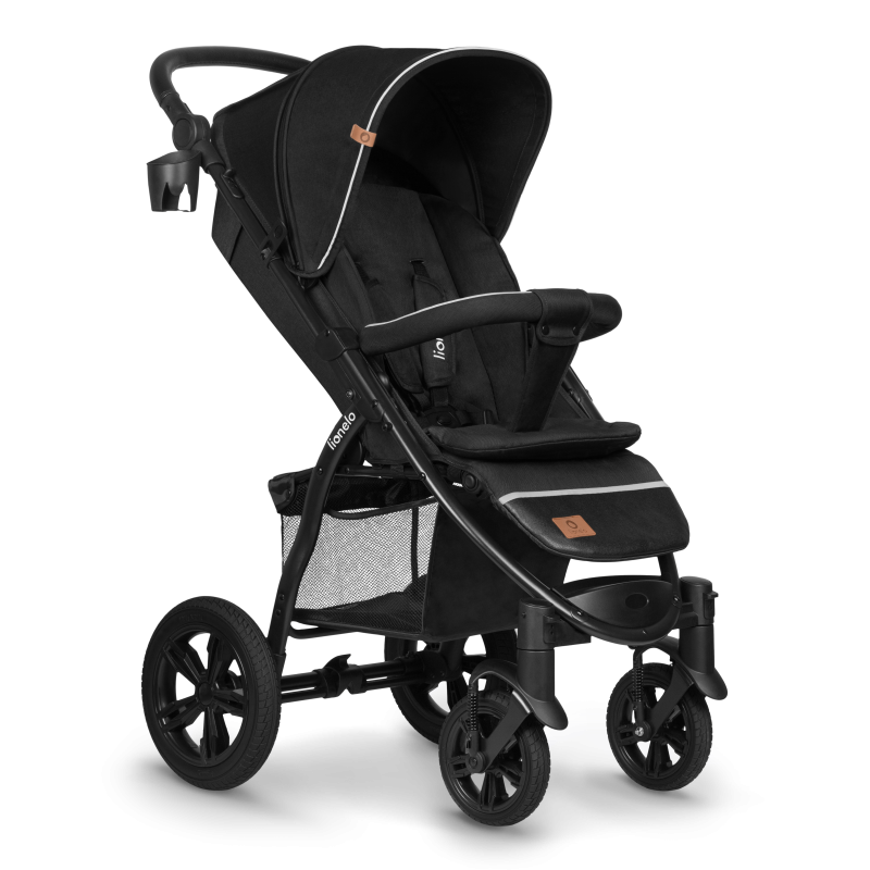 Lionelo Annet Tour Black Carbon — silla de paseo