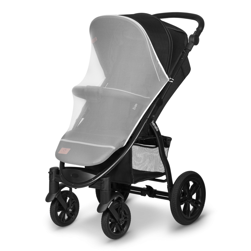 Lionelo Annet Tour Black Carbon — silla de paseo