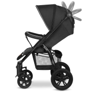 Lionelo Annet Tour Black Carbon — silla de paseo