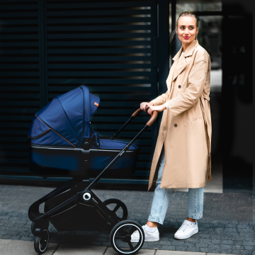 Lionelo Mika 3 en 1 Grey Stone — carrito multifuncional con silla de coche