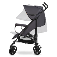 Lionelo Elia Grey White — silla de paseo