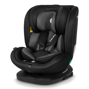 Lionelo Bastiaan i-Size Black Grey — Silla de coche