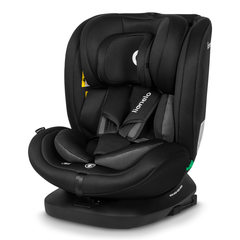 Lionelo Bastiaan i-Size Black Carbon — Silla de coche