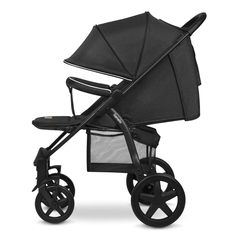 Lionelo Annet Plus Black Carbon — silla de paseo