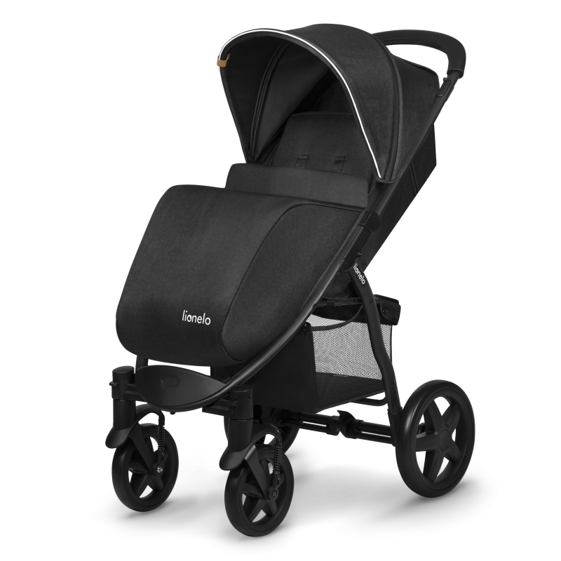 Lionelo Annet Plus Black Carbon — silla de paseo